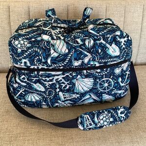Vera Bradley Grand Traveler Bag Shore Enough - large